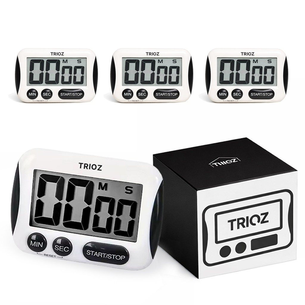 트리오즈 디지털 타이머 TT-291, 4개, 블랙 15,000원