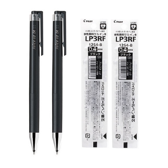 파이롯트 쥬스업 볼펜 흑색/청색/적색+리필 세트 8,000원