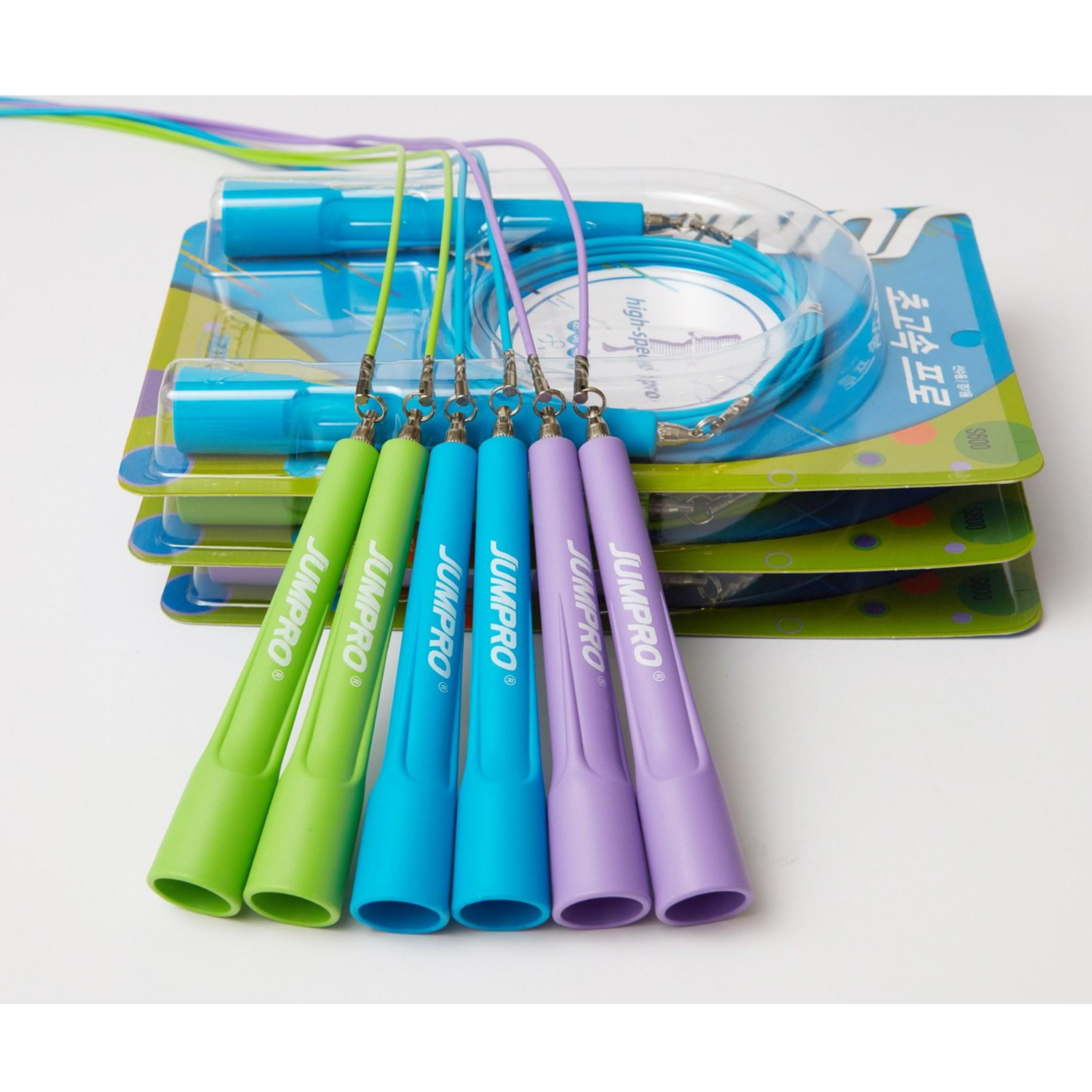 [1+1] 김수열줄넘기 점프로초고속프로 S600, 연두+연두 29,400원