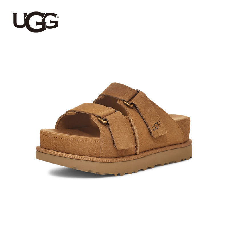 어그 UGG 여성 신발 Goldenstar Hi Slide 통굽 샌들 슬리퍼 1155458 124,000원