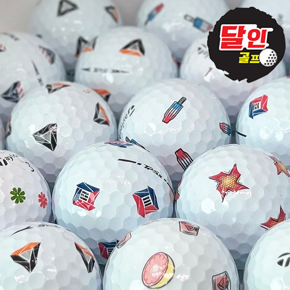 테일러메이드 TP5x PIX TP5 로스트볼 특A+등급 10개, 화이트, 10개, 1개입 30,000원