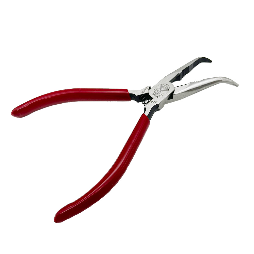 일제 롱노우즈 롱로즈 곡형 플라이어 6인치 150mm SM-17B 쉘, 1개 19,800원