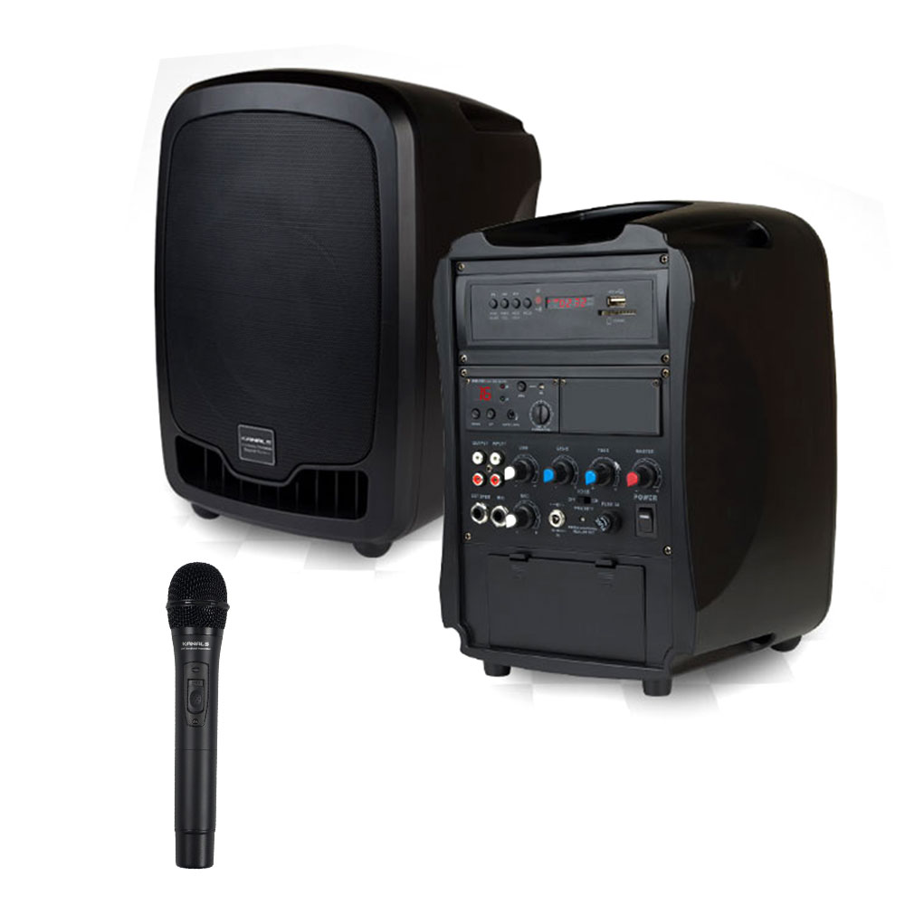 카날스 AT-115N 이동식앰프 휴대용앰프 앰프스피커 이동식스피커 150W, 핸드마이크, AT-115N 388,000원