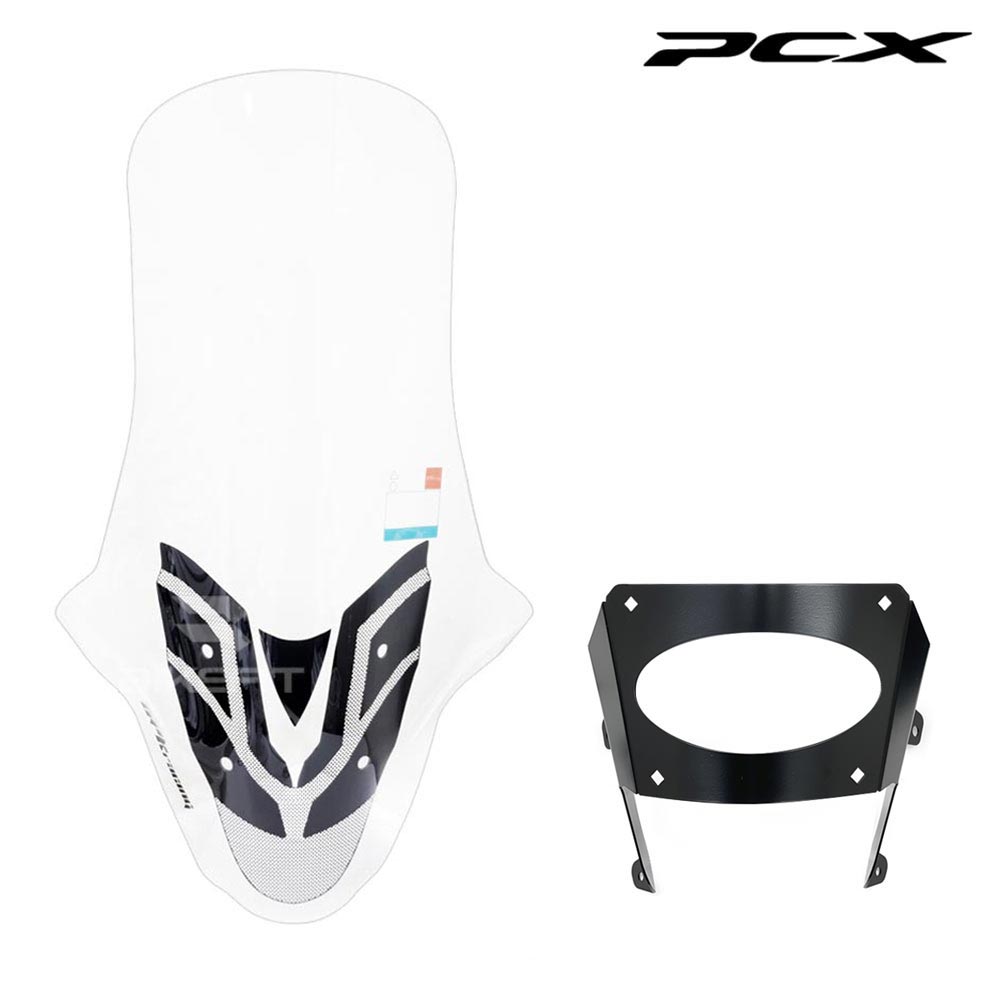 PCX 롱스크린 브라켓 세트 대왕 바람막이 롱롱 튜닝 윈드스크린 188,000원