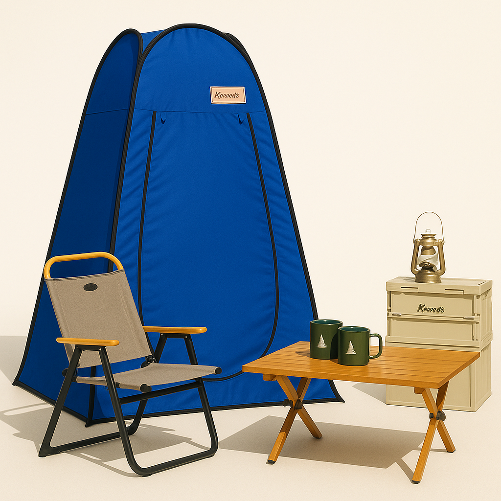 ZEKA 원터치 샤워 텐트 화장실 탈의실 캠핑 낚시 다용도, 1개, 기본 블루 42,000원