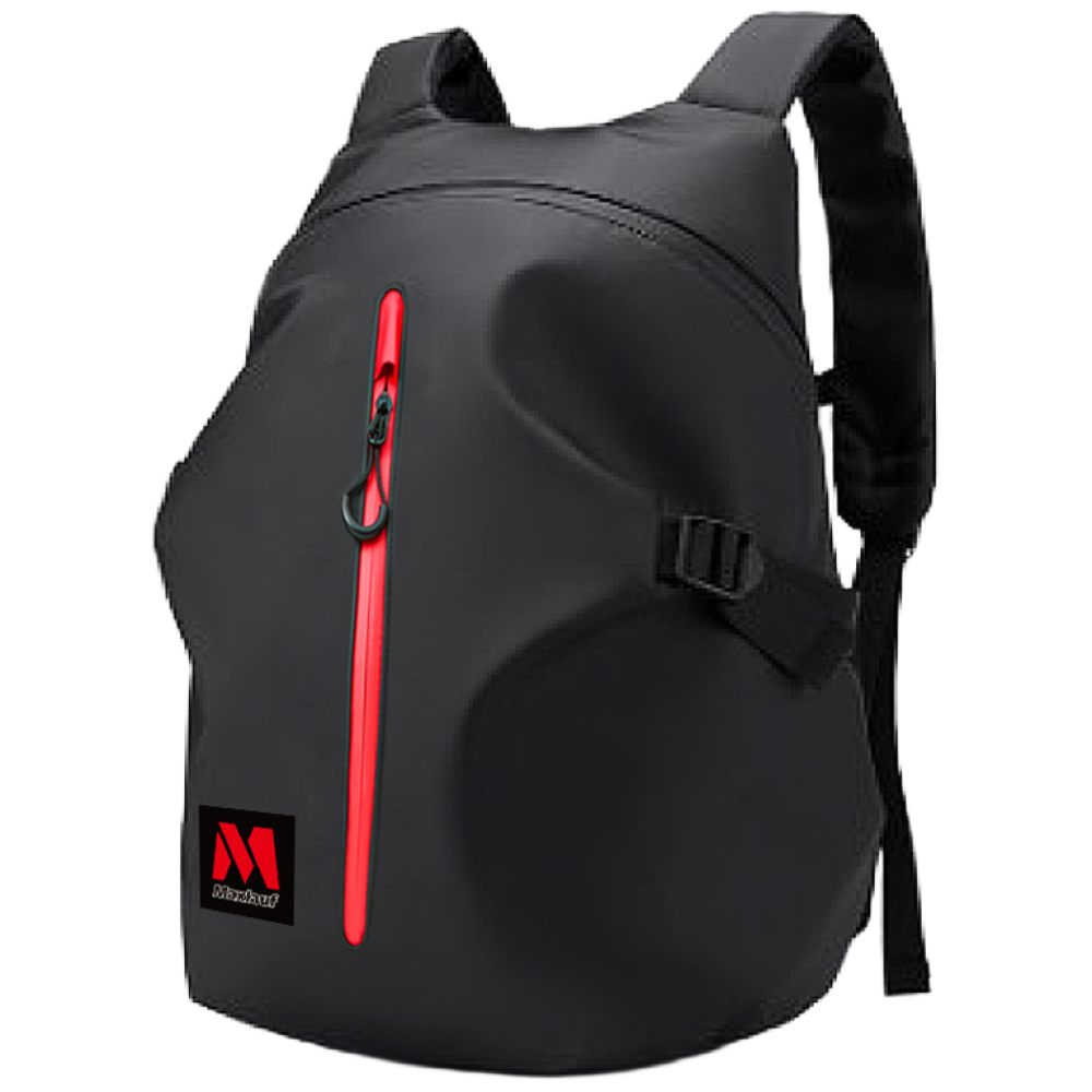 오토바이 가방 막스라우프 Q36 바이크 방수 백팩 헬멧가방, 블랙레드 57,600원