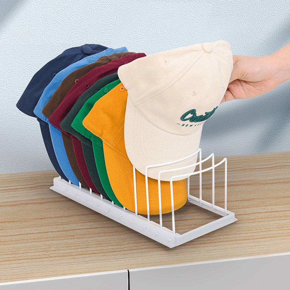 HK sell 캡렉 모자 거치대 진열대 정리대 고정틀 깔끔한 철제, 화이트, 1개 14,480원