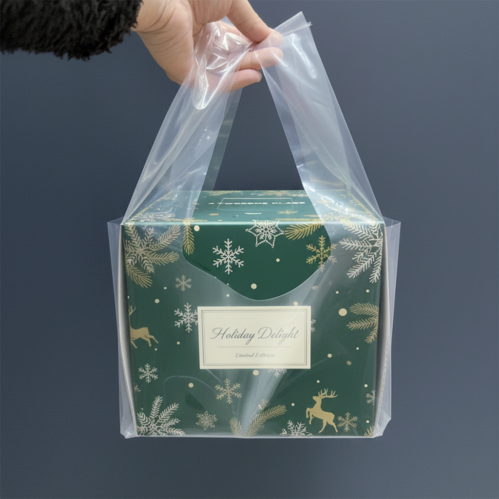 PE비닐봉투 케이크봉투 1호, 25x53(M11.5), 1세트, 100개 18,390원