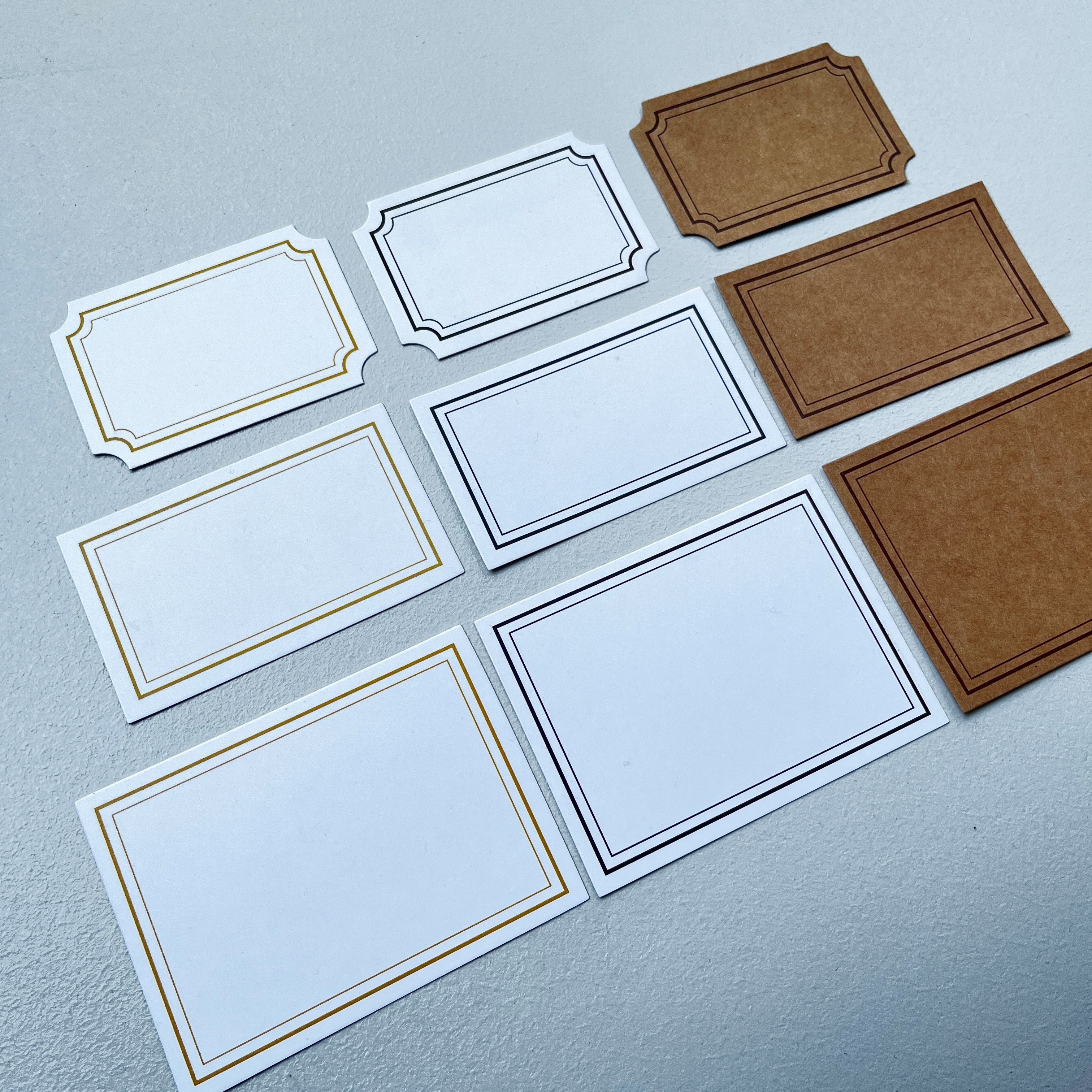 애드라벨 100장단위 메모지 POP쇼케이스 크래프트 가격표 종이 쇼카드 네임택 이름표 11,500원