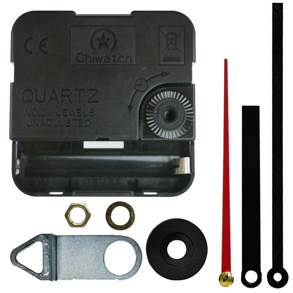 미호코리아 최고급 완전무소음 무브먼트+철재고리 +와샤+너트+고무패드+시계바늘 세트 벽시계 부품 7,800원