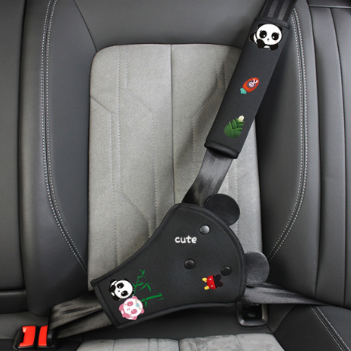 LIG 안전벨트 커버 ,3점식 안전벨트커버 , 안전벨트 쿠션, 1개, 클래식 블랙, 현재가 16,360원