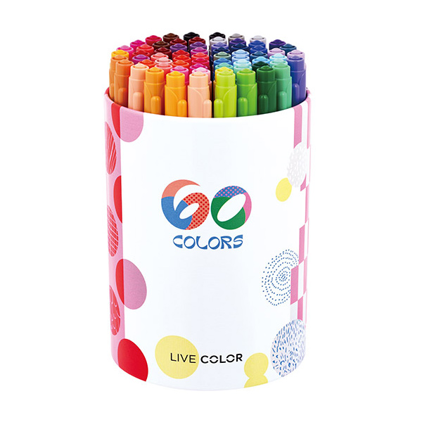 모나미 라이브칼라 60색세트 36,000원