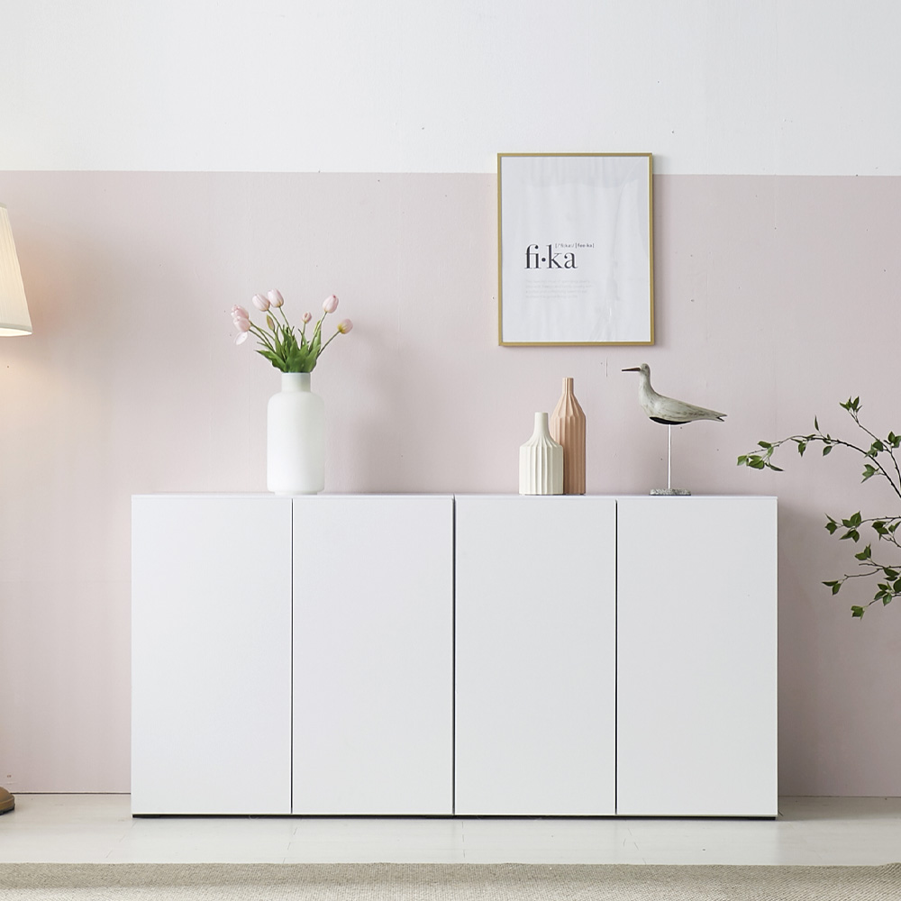 스테라 다용도 주방선반 도어수납장 1600 181,900원