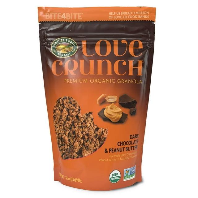 Nature's Path 그래놀라 다크초콜릿 앤 피넛버터 Nature's Path Love Crunch Organic Dark 48,200원