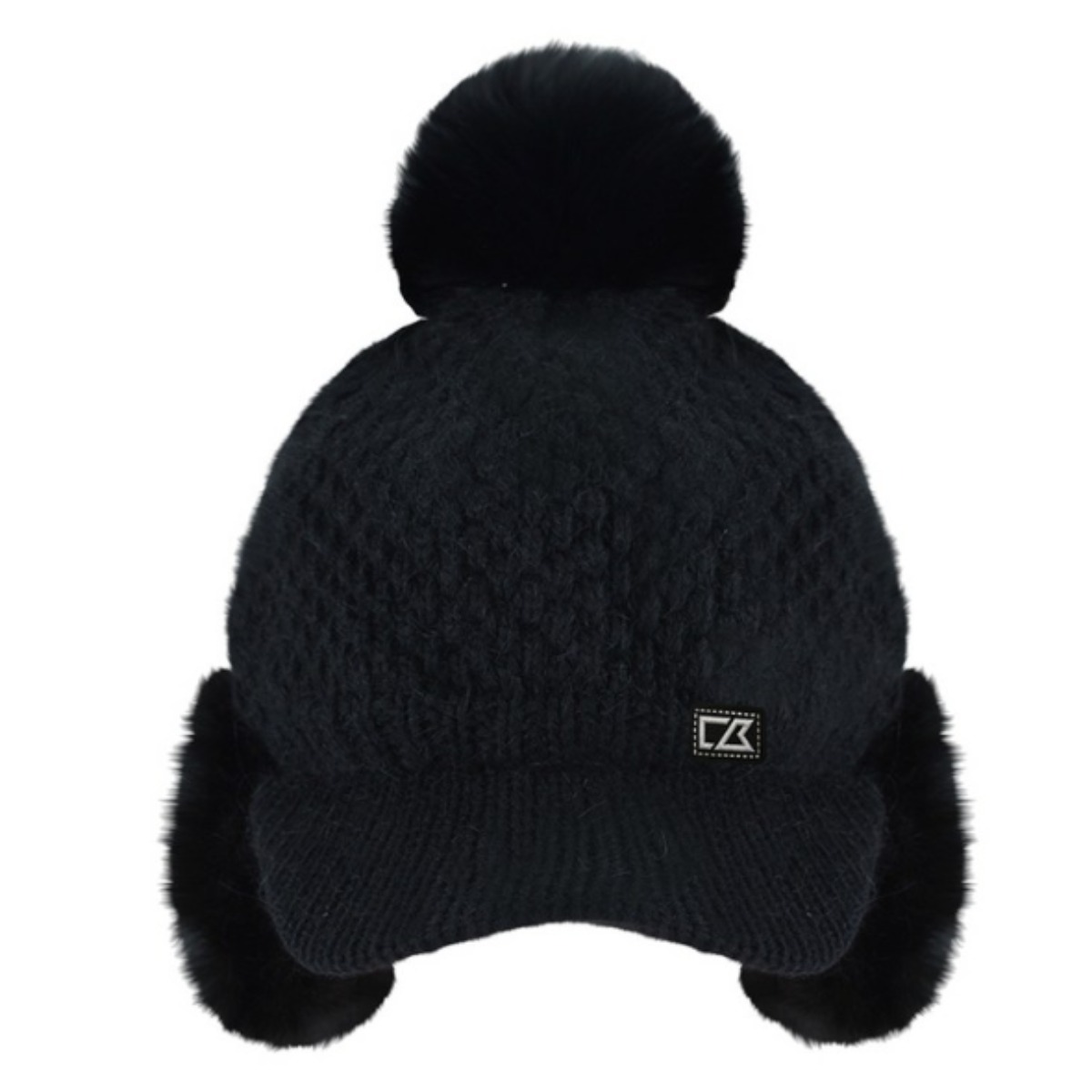 커터앤벅 여성 방한 와플니트 골프모자 - CBL3WCP411, 블랙, 1개 33,400원