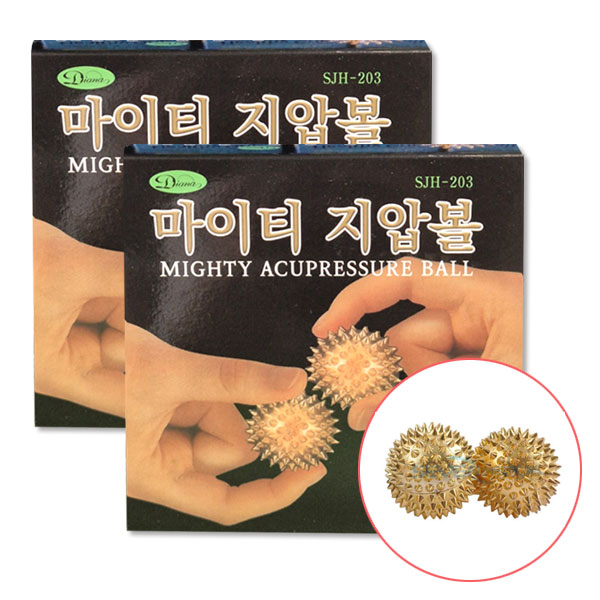 정품 마이티볼 금침지압기 SJH-203 손지압자극 14,800원