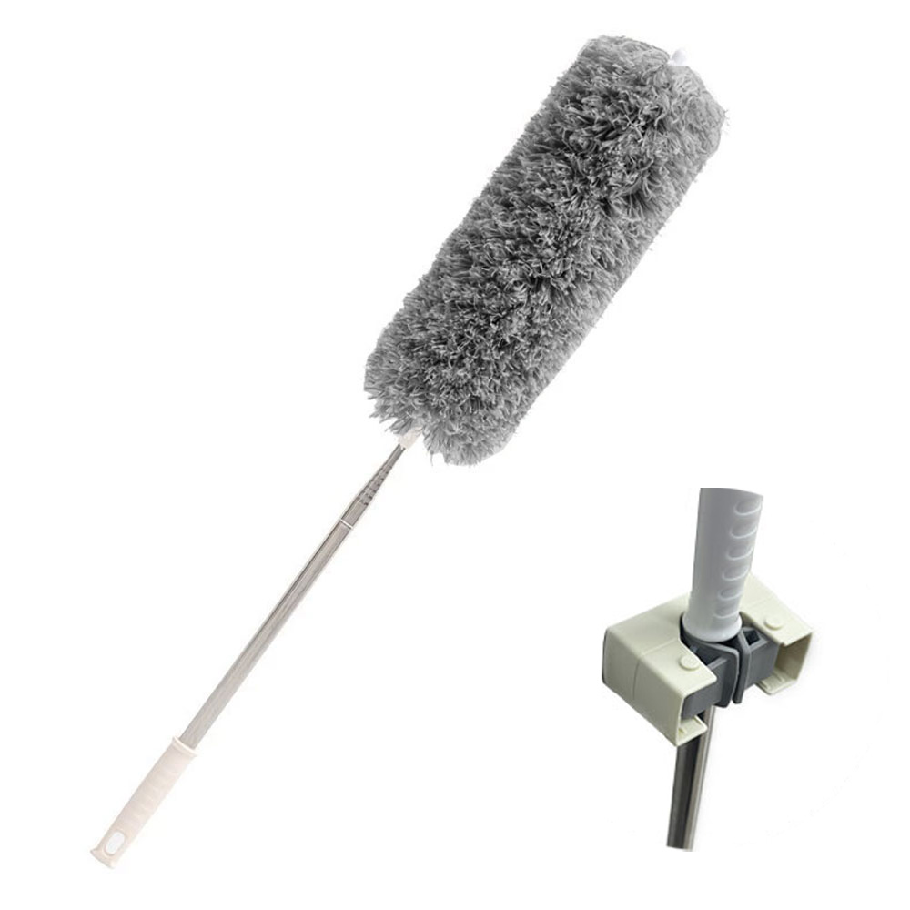 대한 각도 길이 조절 정전기 먼지털이개 최대 2.8M 롱타입 + 스틱홀더 세트, 혼합색상, 1세트 5,800원