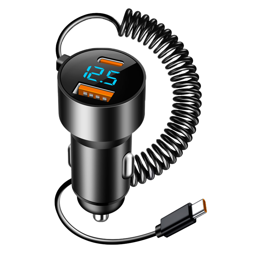 모가비 116W 스프링 케이블 차량용 코일 고속 충전기, MOG-131, 블랙 12,900원