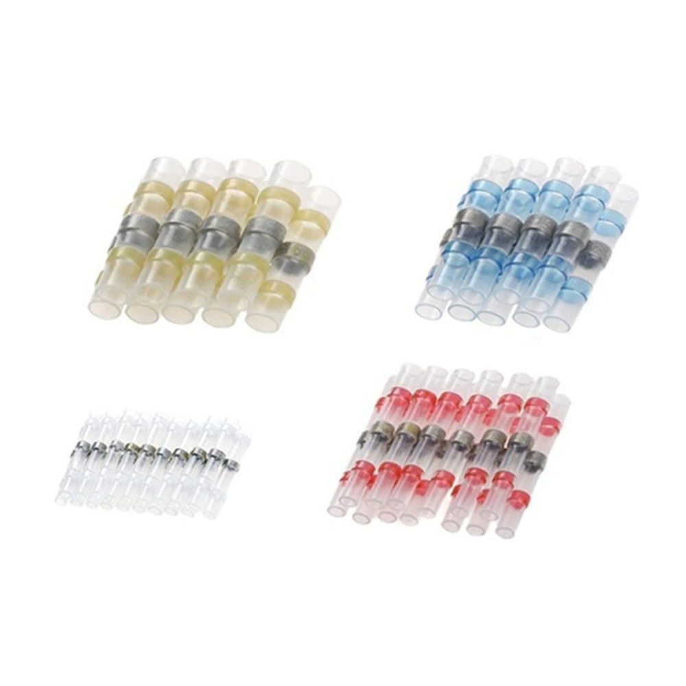 열수축 납땜 전선연결 방수 커넥터 40개 세트 직경 1.5mm-6mm 튜브 간편 인두기 없이 납땜이 가능한 제품 6,560원