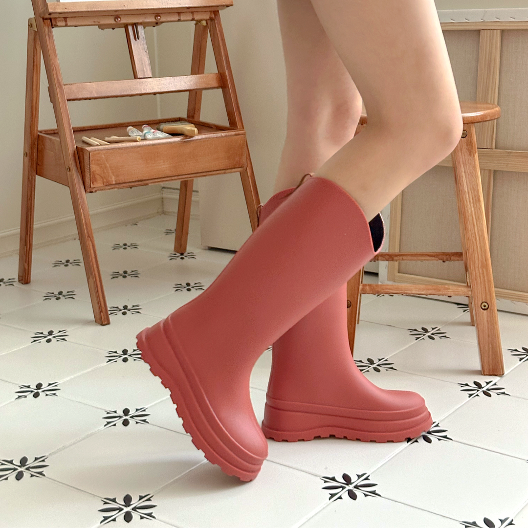 루미에르 여성 레인부츠 롱 여자 고급 패션 방수 장화 22,880원