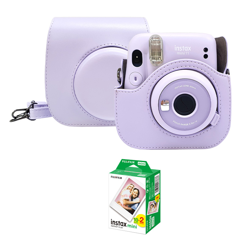 인스탁스 미니11 전용 가죽 케이스+필름20장 / 스트랩 포함 29,300원