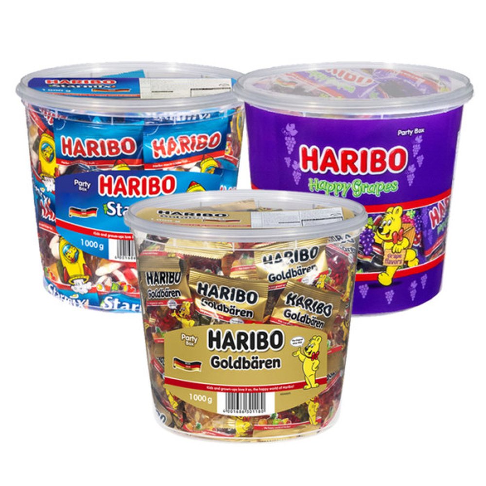 하리보 골드베렌 스타믹스 해피그레이프 버킷 1000g 3종중 택일 30,740원