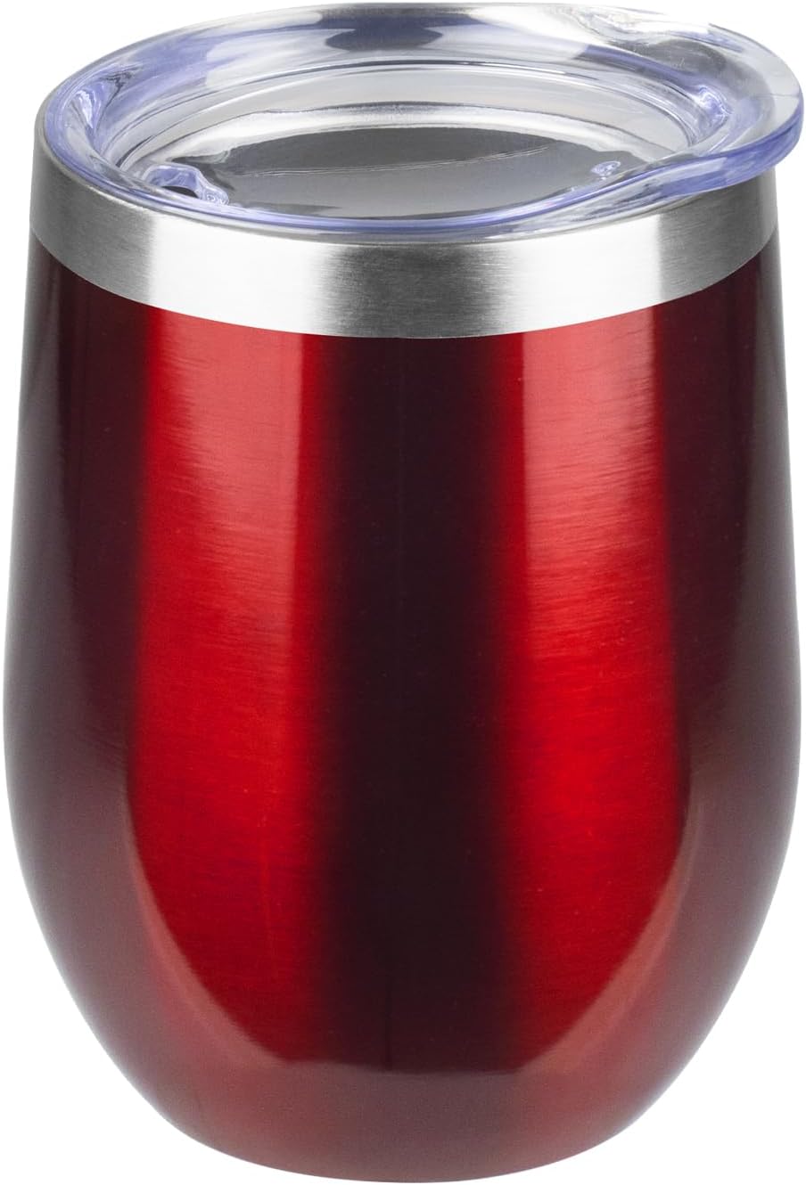 뚜껑이 있는 스타스피드 12온스 와인 텀블러 스테인리스 스틸 여행용 머그 스템리스 이중벽 단열 커피 컵 차가운 음료와 뜨거운 음료를 위한 와인잔 텀블러블랙 1개 28,960원