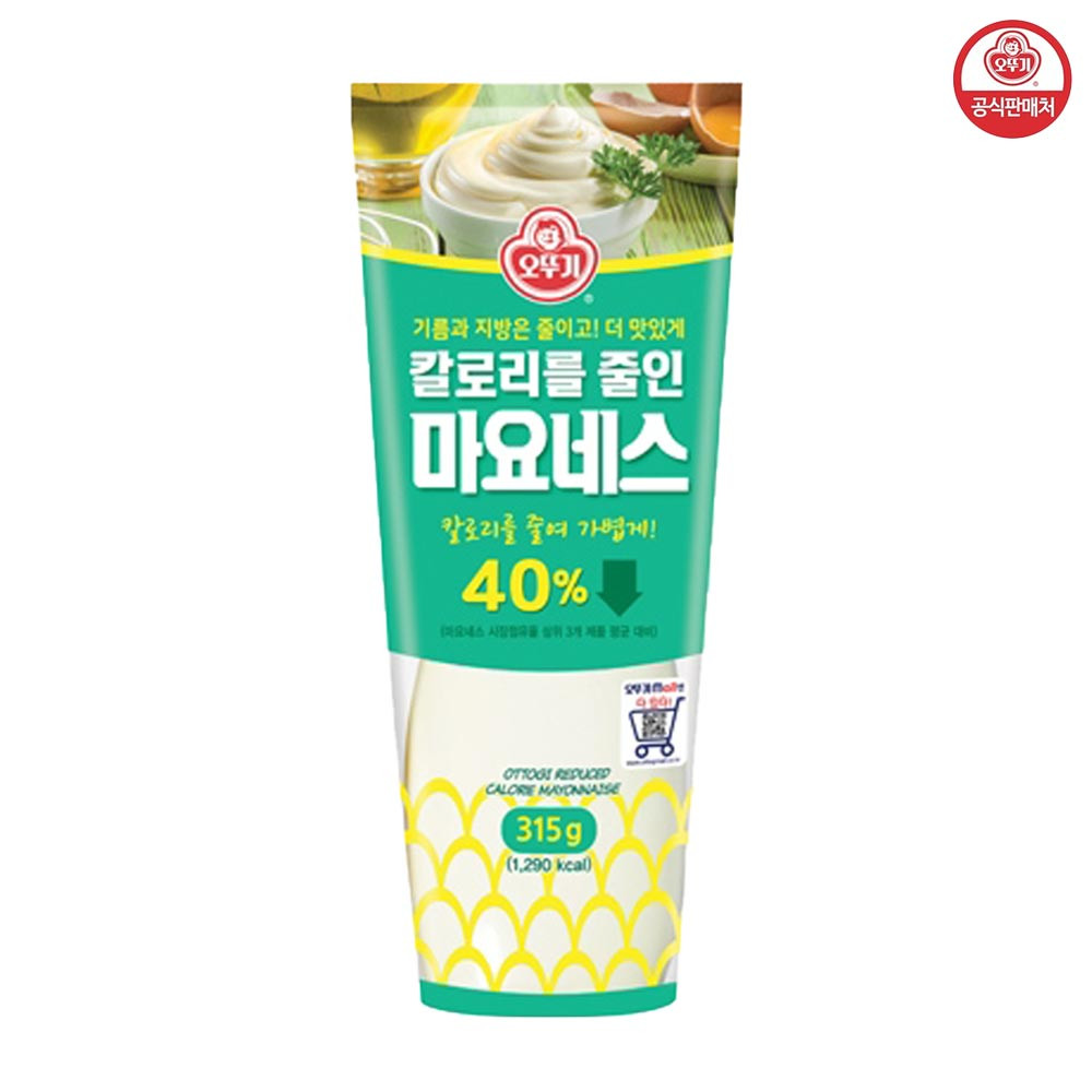오뚜기 칼로리를 줄인 1/2 하프 마요네즈 315g 3,190원
