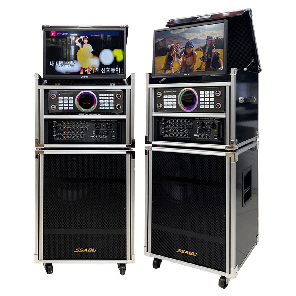 금영노래방 KMS-S800 이동식 노래방 세트 LED모니터+유선마이크 DM-5.1 최신곡 포함, 금영노래방 LED모니터 일체형(유선마이크) 1,210,000원