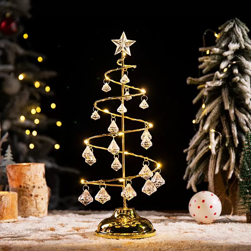 오로라 미니트리 별장식 크리스마스 무드등 인테리어조명 23,800원