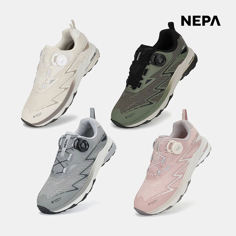 네파 공용 휘슬라이저 오리지널 고어텍스 하이킹화 경량 쿠셔닝 등산화 7MC7622 199,000원