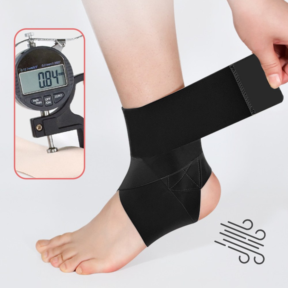 코지스 좌우겸용 얇은 발목보호대 발목아대, 블랙, 1개 14,850원