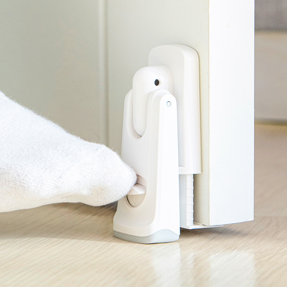 아가드 무타공 하단형 도어스토퍼, 화이트, 1개 9,900원