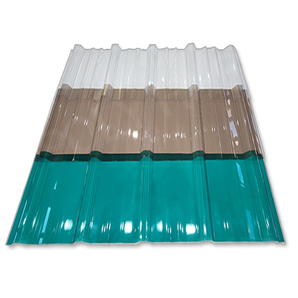 폴리허브 렉산 단층골판 폴리카보네이트 지붕 썬라이트 V250 C63 폭 1000mm 44,000원