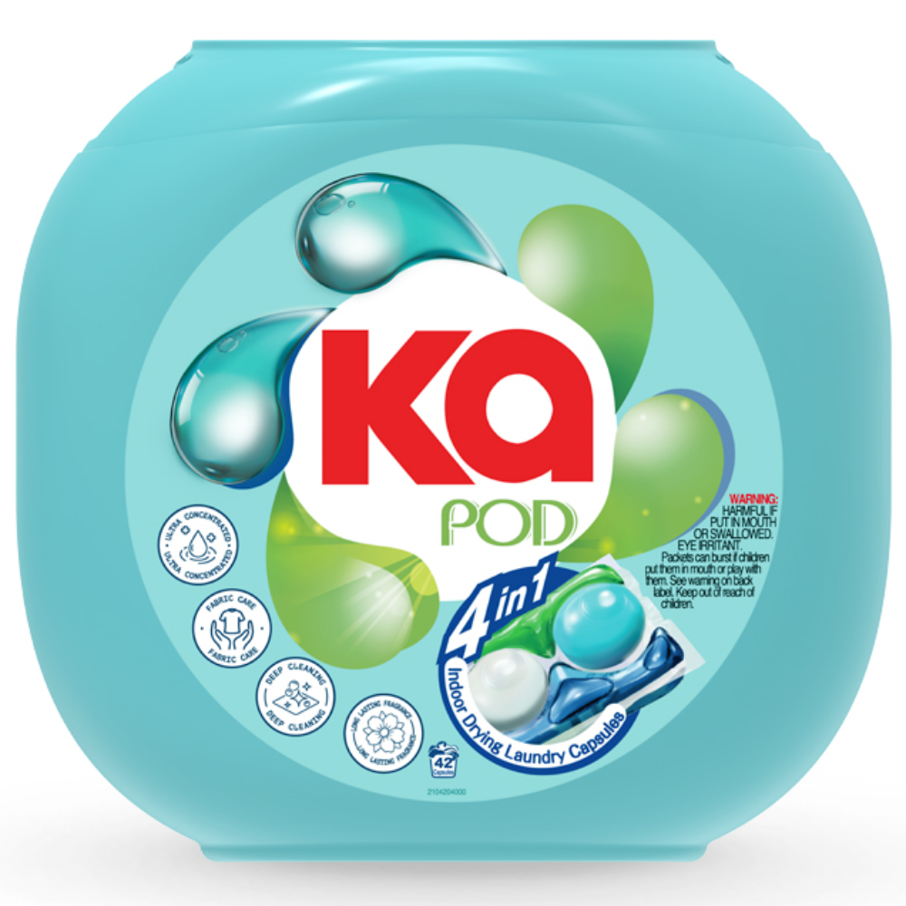 카포드 듀얼코어 4in1 캡슐세탁세제 실내건조용 42개입, 1개, 42개입 26,900원