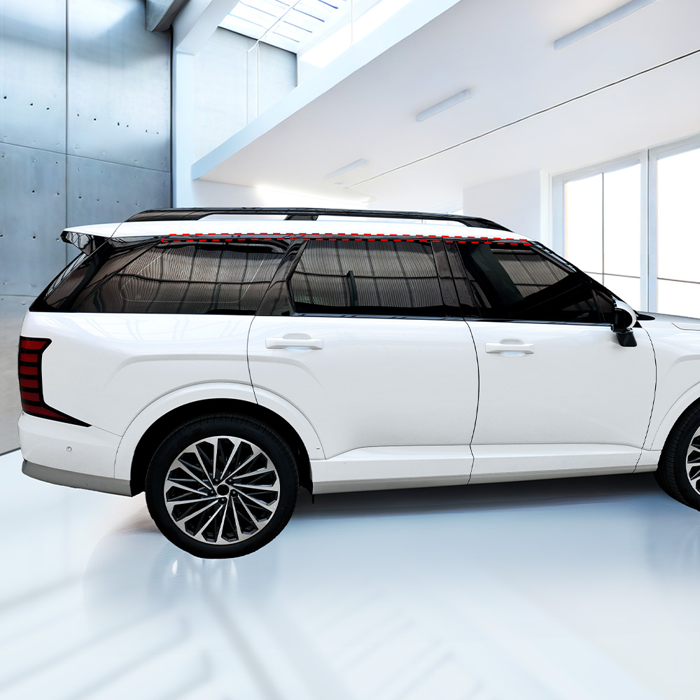 유투카 호환 디올뉴 팰리세이드 LX3 튜닝 윈도우 몰딩 크롬 죽이기, 윈도우 63,800원