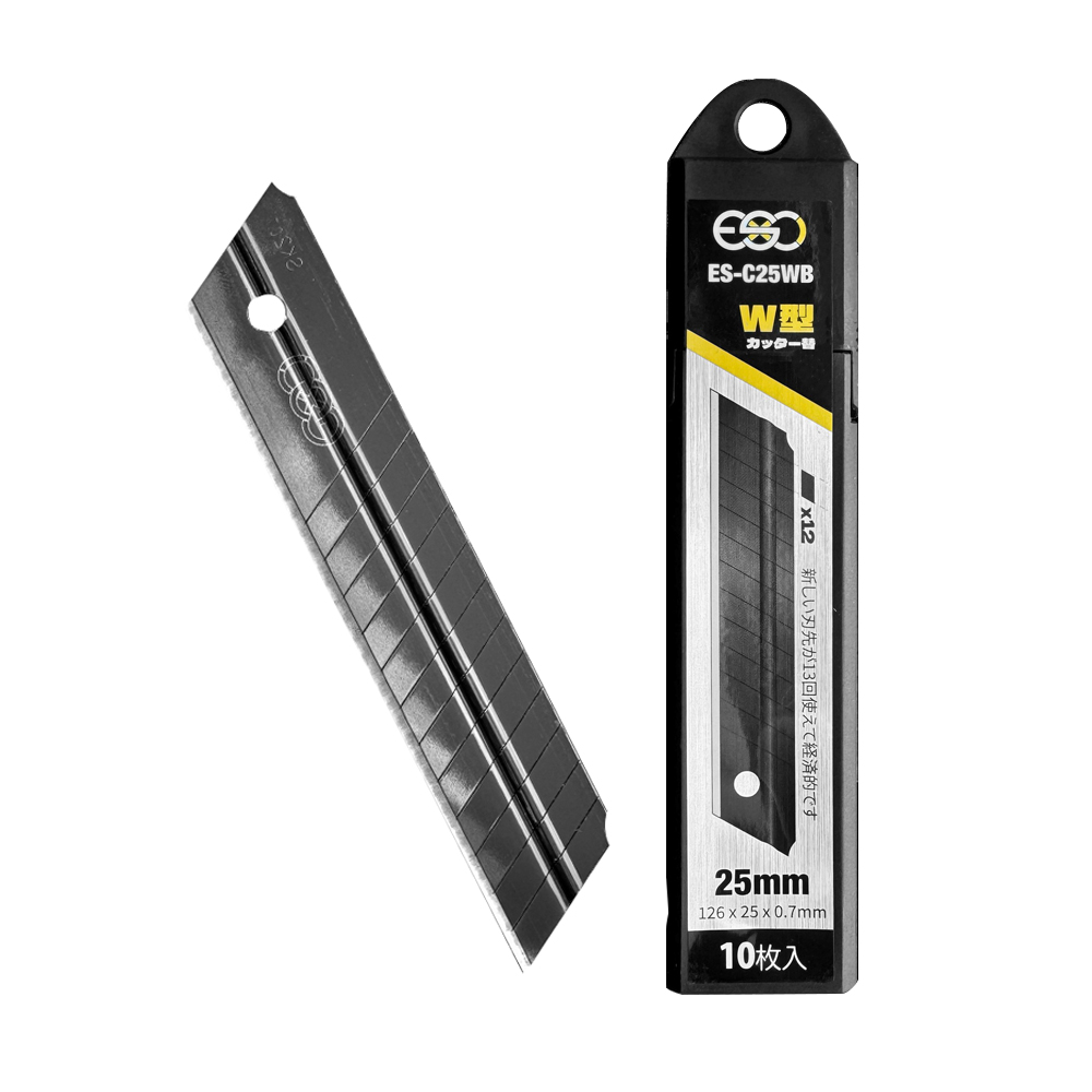 [제로툴]25mm 리필 칼날 ESC 커터 캇타 날 [ES-25WB], 1개 3,600원