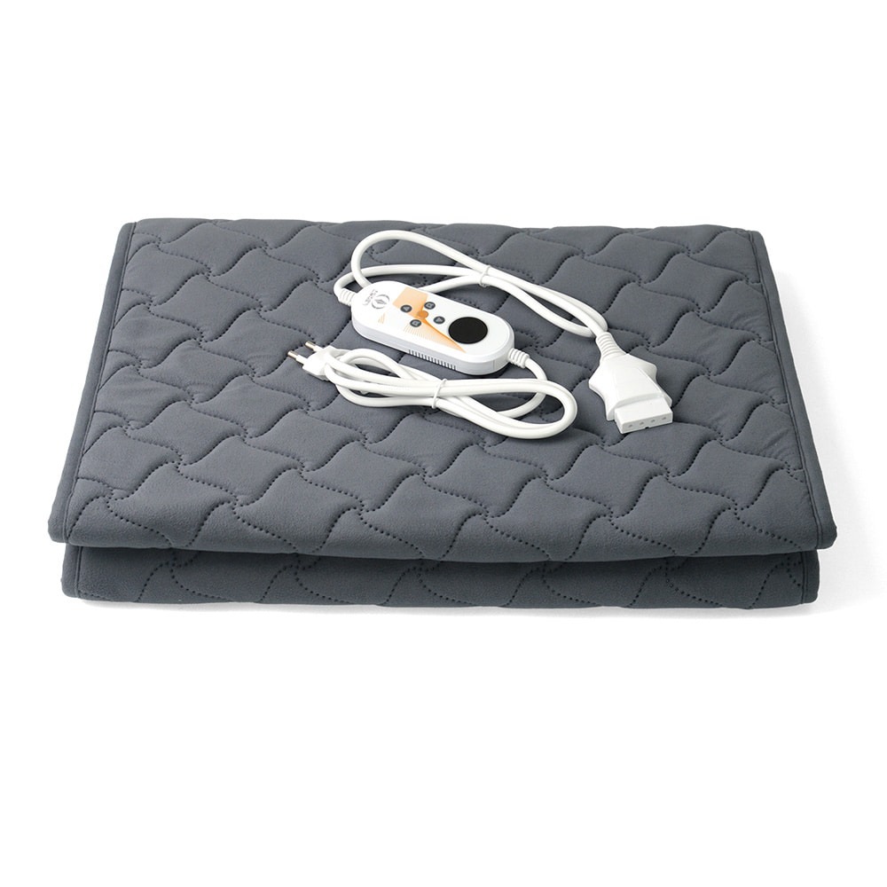 한일의료기 탄소열선 전기방석 3단 무자계 원적외선 EMF인증 워셔블 극세사 난연 다크그레이색상 65,000원