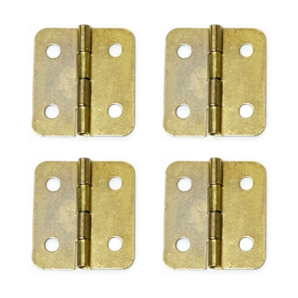 아이베란다 미니 골드 경첩 힌지 장식 철물 25x30mm 3,500원