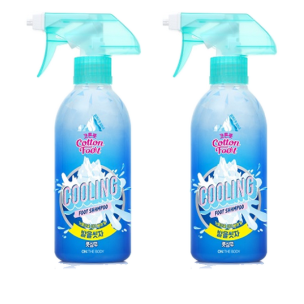 온더바디 발을 씻자 코튼 쿨링 풋샴푸 프레시 세이지향 9,700원