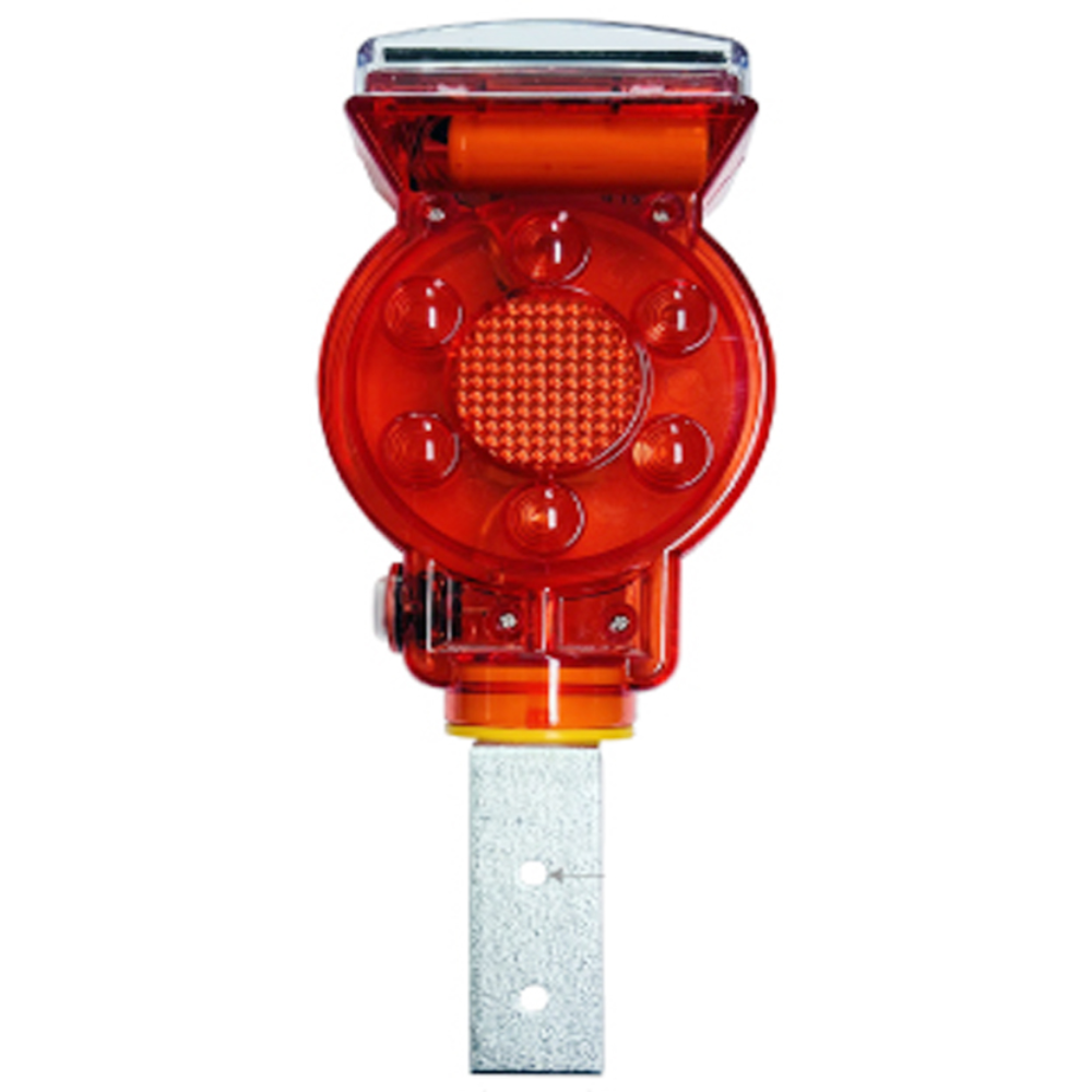 쏠라 LED 경고등 위험경고등 점멸등 태양광경고등 태양광점멸등 깜빡이, 빨강색, 1개 9,900원