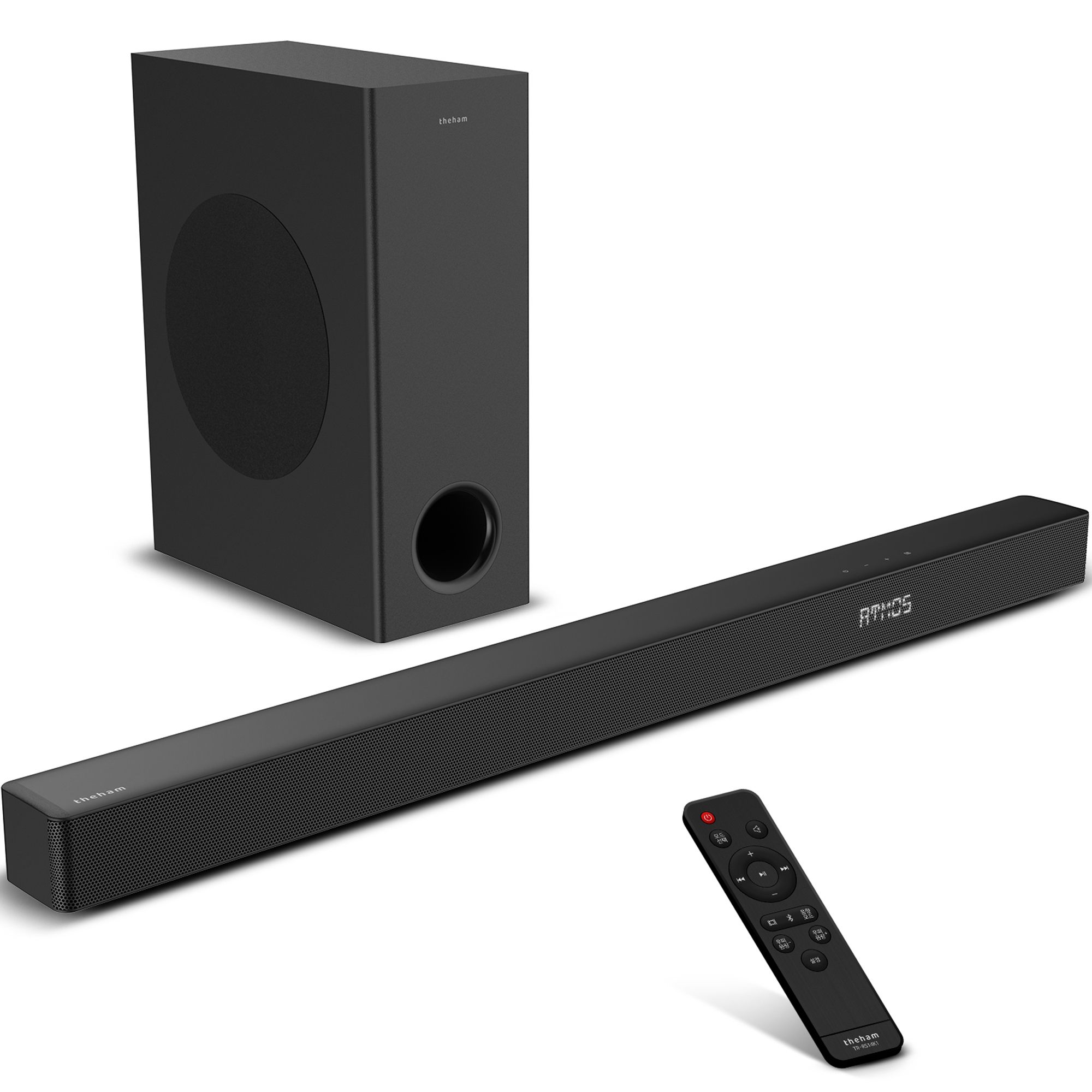 더함 돌비 애트모스 사운드바 3.1ch 240W, SW240-231R(사운드바본체), WF240-231R (서브우퍼), 무광블랙 279,000원