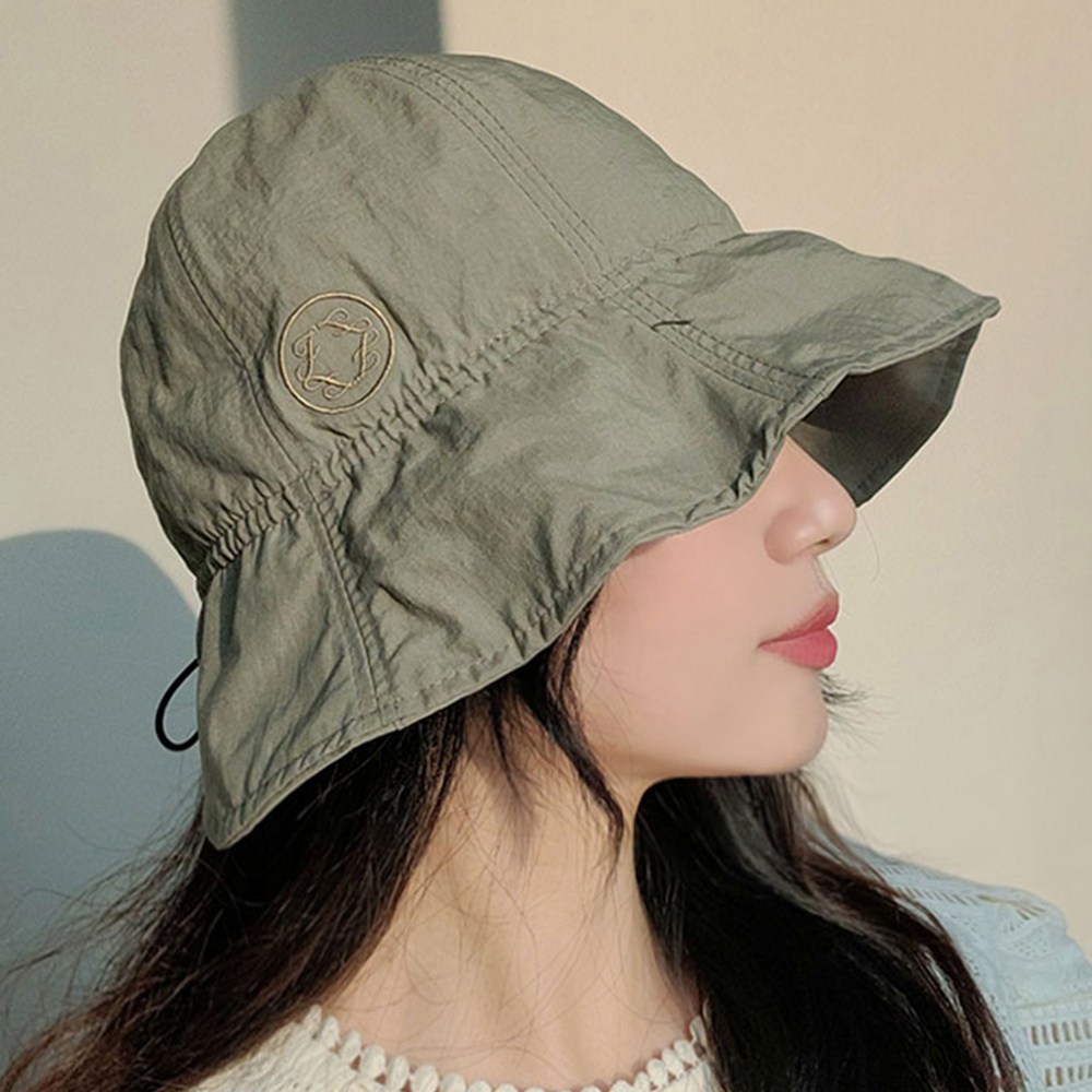 이코마켓 바스락 튤립핏 쭈리 여성 버킷햇 봄 여름 햇빛차단 벙거지 보넷모자 19,900원