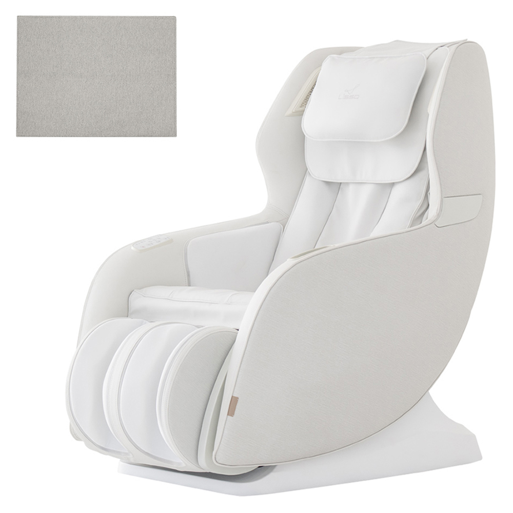 리쏘 벨라3 안마의자 + 전용 러그 세트 방문설치, LSB-2900, 화이트 + 그레이 940,000원