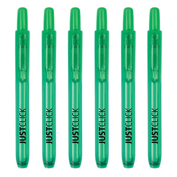 [감동] 똑딱이 노크식 형광펜 6본입 11,000원
