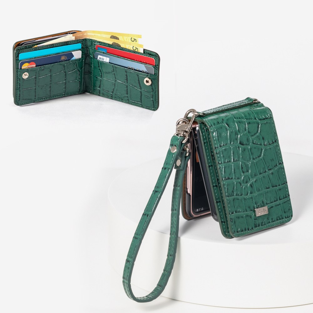 [본아띠] 지갑형 갤럭시 Z플립3 2 1 지플립3 제트플립2 지폐 카드6장 수납 핸드폰케이스 63,800원