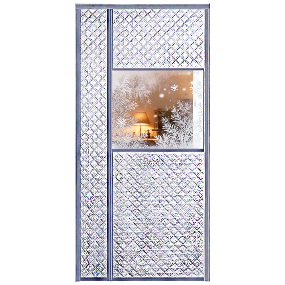 방풍 비닐 커튼 두꺼운 외풍 우풍 차단 창문형 방풍막 비대칭 자석커튼, 1개, SV 8,000원