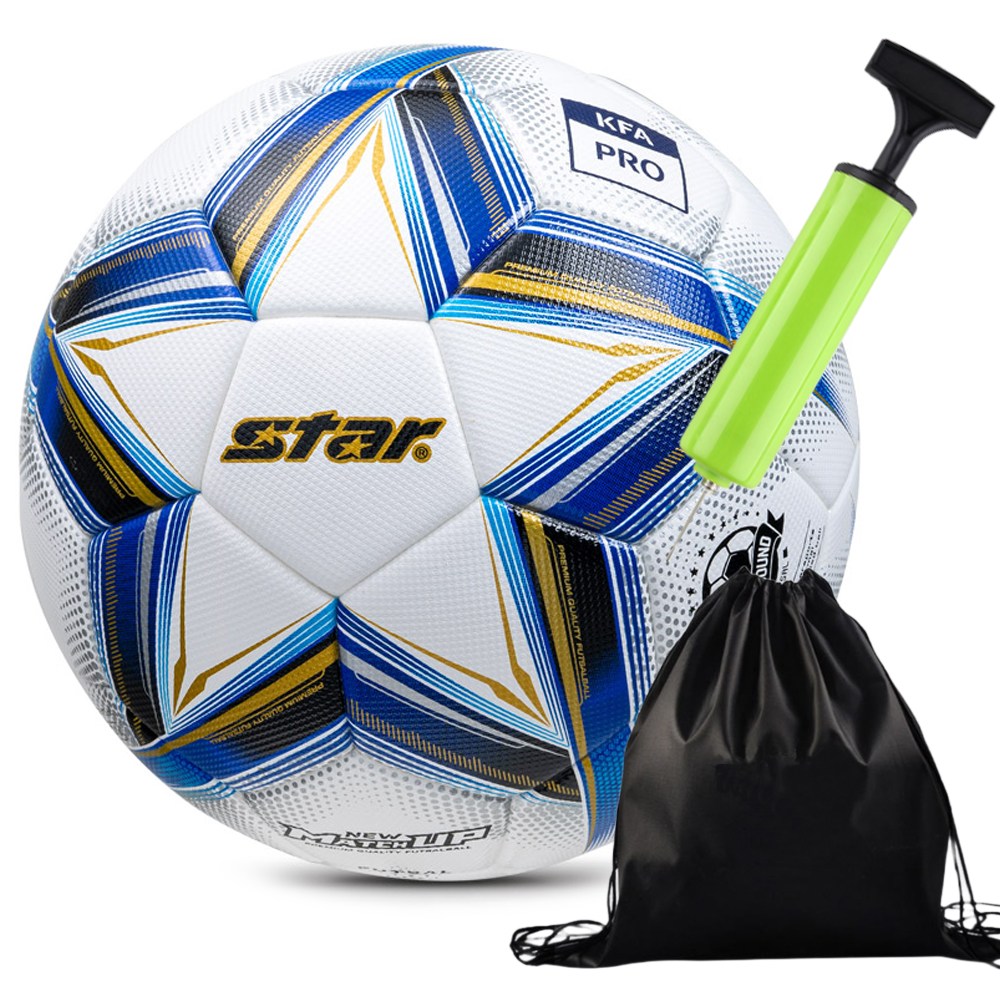 스타 풋살공 뉴 매치업 투센 볼펌프 볼가방 사계절 시합구, 1개, 화이트 64,900원