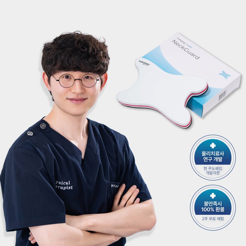 쿠도쉐입 코어핏 넥가드 목디스크 일자목 거북목 굽은등 경추 어깨 목견인기 37,800원
