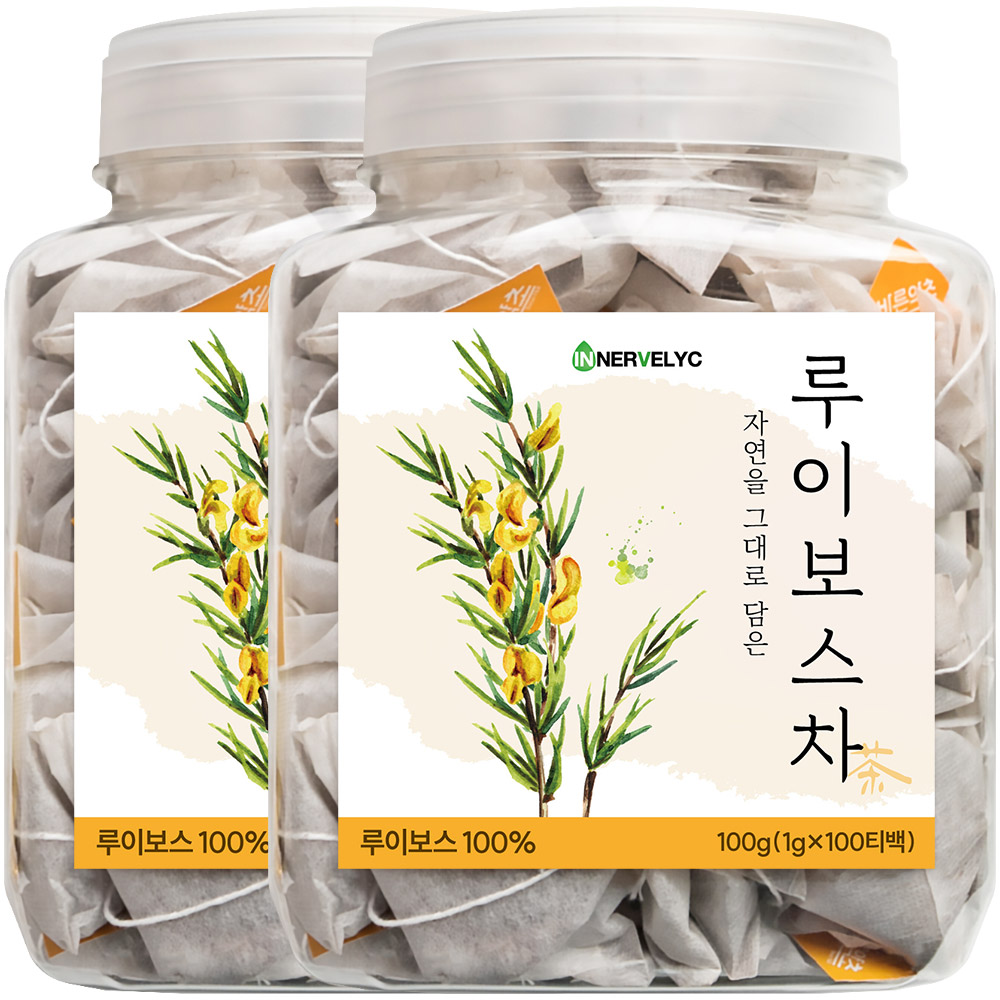 이너블릭 루이보스차 1500만 티백 판매 돌파 PLA 친환경 필터, 2개, 100개입 34,900원